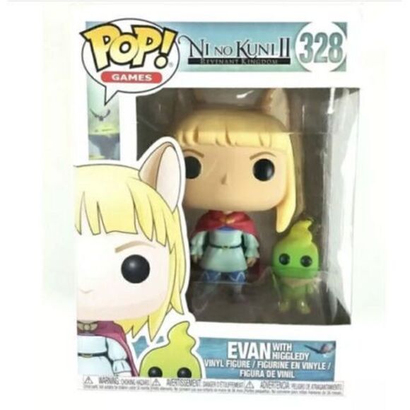 Funko‎ Pop Nino Kuni  2 Evan With Higgledy #328 - Picture 1 of 5